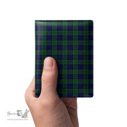 Scottish MacCallum Modern Clan Tartan Mens Leather Wallet Tartan Wallet
