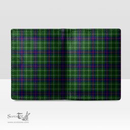 Scottish Duncan Modern Clan Tartan Mens Leather Wallet Tartan Wallet