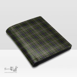Scottish Davidson Tulloch Dress Clan Tartan Mens Leather Wallet Tartan Wallet