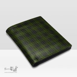 Scottish MacLean Hunting Clan Tartan Mens Leather Wallet Tartan Wallet