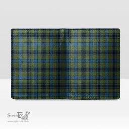 Scottish Gillies Ancient Clan Tartan Mens Leather Wallet Tartan Wallet
