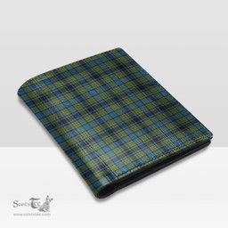 Scottish Gillies Ancient Clan Tartan Mens Leather Wallet Tartan Wallet