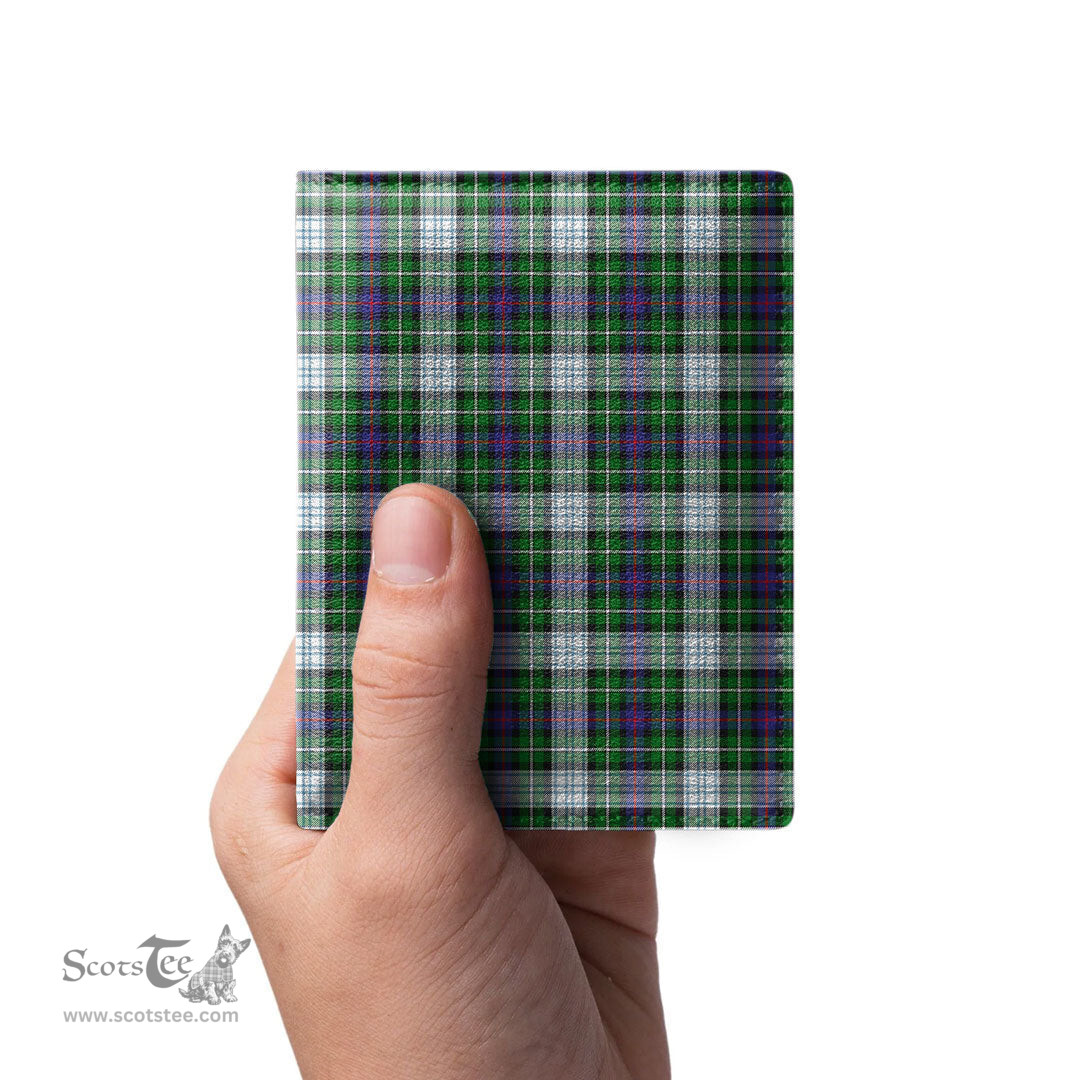 Scottish MacKenzie Dress Modern Clan Tartan Mens Leather Wallet Tartan Wallet