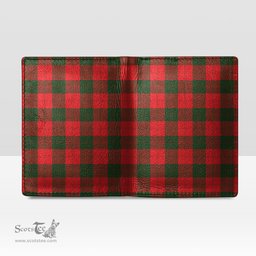 Scottish Erskine Modern Clan Tartan Mens Leather Wallet Tartan Wallet