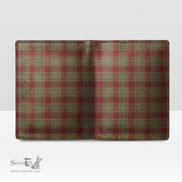 Scottish MacGillivray Hunting Ancient Clan Tartan Mens Leather Wallet Tartan Wallet