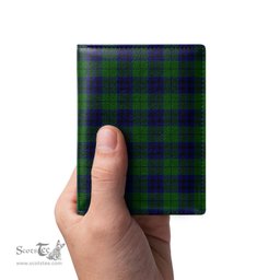 Scottish Keith Modern Clan Tartan Mens Leather Wallet Tartan Wallet