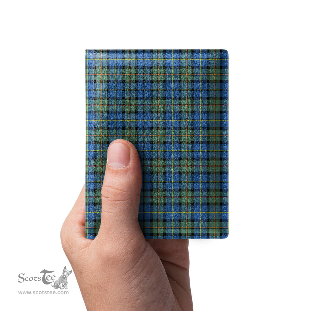 Scottish MacLeod of Harris Ancient Clan Tartan Mens Leather Wallet Tartan Wallet