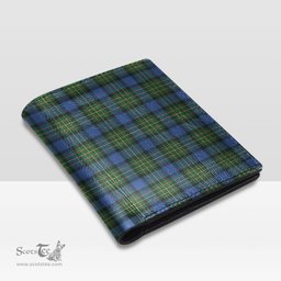 Scottish MacLaren Ancient Clan Tartan Mens Leather Wallet Tartan Wallet