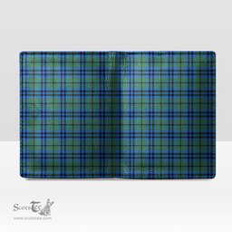 Scottish Falconer Clan Tartan Mens Leather Wallet Tartan Wallet
