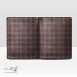 Scottish MacGregor Hunting Ancient Clan Tartan Mens Leather Wallet Tartan Wallet