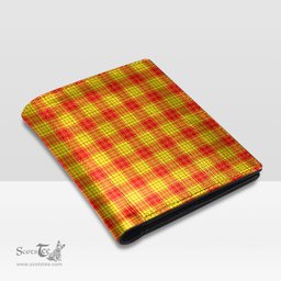 Scottish MacMillan Clan Clan Tartan Mens Leather Wallet Tartan Wallet