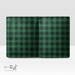 Scottish MacArthur Ancient Clan Tartan Mens Leather Wallet Tartan Wallet