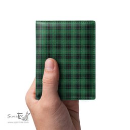 Scottish MacArthur Ancient Clan Tartan Mens Leather Wallet Tartan Wallet