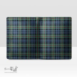 Scottish MacKinlay Ancient Clan Tartan Mens Leather Wallet Tartan Wallet
