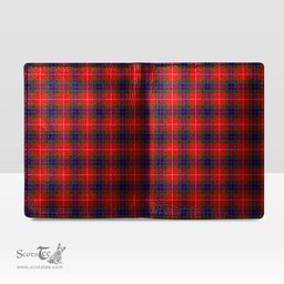 Scottish Fraser Modern Clan Tartan Mens Leather Wallet Tartan Wallet