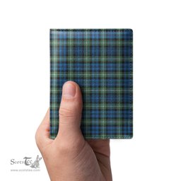 Scottish Lamont Ancient Clan Tartan Mens Leather Wallet Tartan Wallet