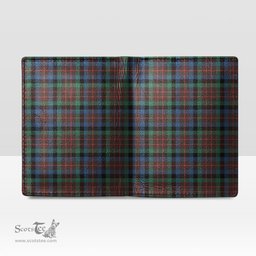 Scottish MacDuff Hunting Ancient Clan Tartan Mens Leather Wallet Tartan Wallet