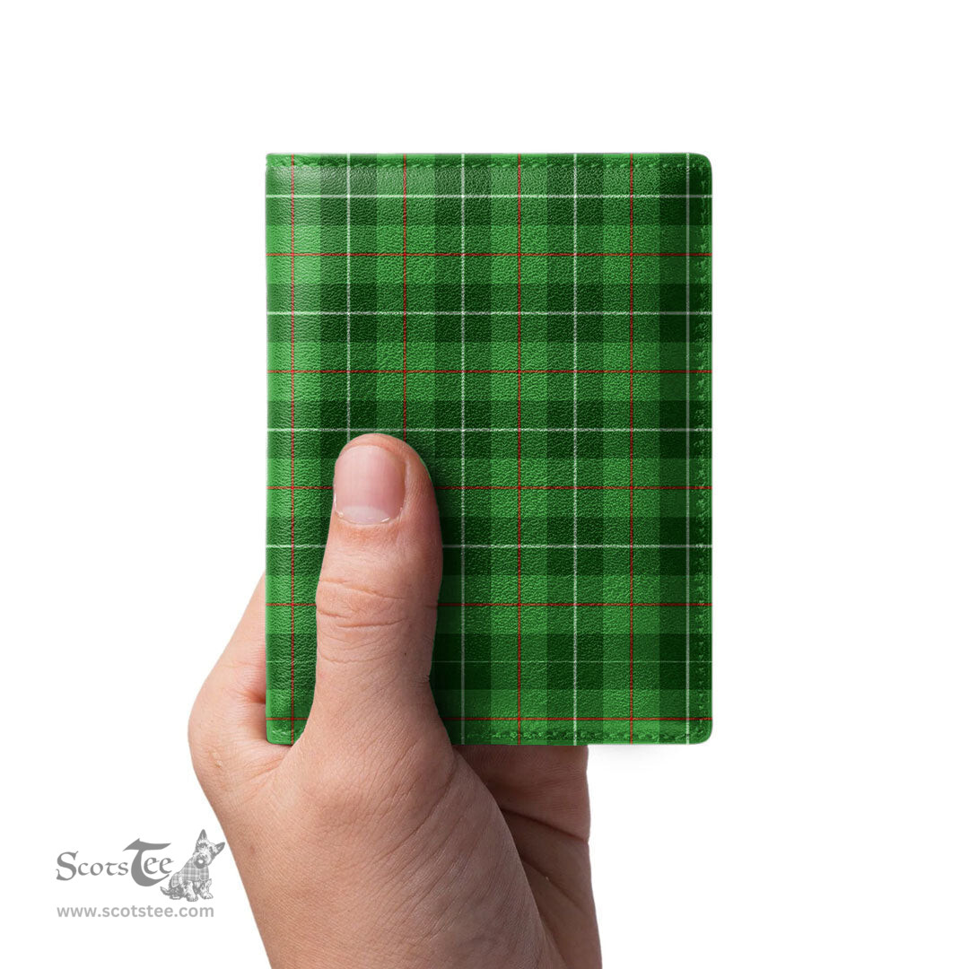 Scottish Galloway District Clan Tartan Mens Leather Wallet Tartan Wallet