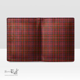 Scottish MacAlister Modern Clan Tartan Mens Leather Wallet Tartan Wallet