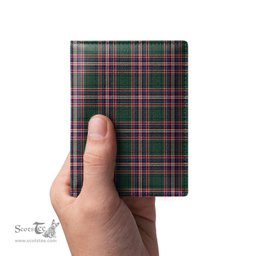 Scottish MacFarlane Hunting Modern Clan Tartan Mens Leather Wallet Tartan Wallet