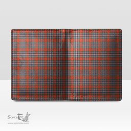 Scottish MacFarlane Ancient Clan Tartan Mens Leather Wallet Tartan Wallet