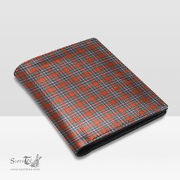 Scottish MacFarlane Ancient Clan Tartan Mens Leather Wallet Tartan Wallet