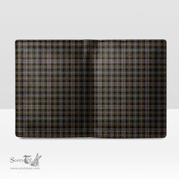 Scottish MacKenzie Weathered Clan Tartan Mens Leather Wallet Tartan Wallet