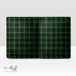 Scottish MacArthur Modern Clan Tartan Mens Leather Wallet Tartan Wallet
