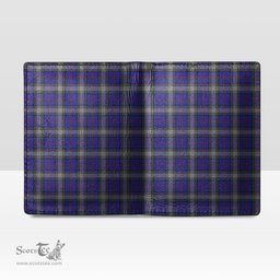 Scottish Kinnaird Clan Tartan Mens Leather Wallet Tartan Wallet