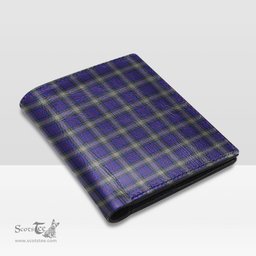 Scottish Kinnaird Clan Tartan Mens Leather Wallet Tartan Wallet