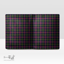 Scottish Logan Modern Clan Tartan Mens Leather Wallet Tartan Wallet