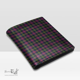 Scottish Logan Modern Clan Tartan Mens Leather Wallet Tartan Wallet