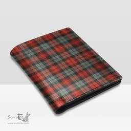 Scottish MacLachlan Weathered Clan Tartan Mens Leather Wallet Tartan Wallet