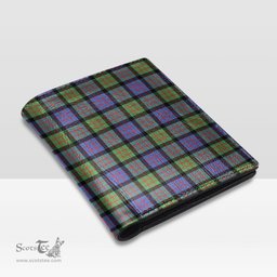 Scottish MacDonald Ancient Clan Tartan Mens Leather Wallet Tartan Wallet