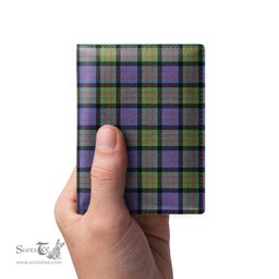 Scottish MacDonald Ancient Clan Tartan Mens Leather Wallet Tartan Wallet