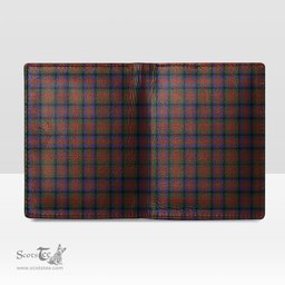 Scottish MacDuff Hunting Modern Clan Tartan Mens Leather Wallet Tartan Wallet