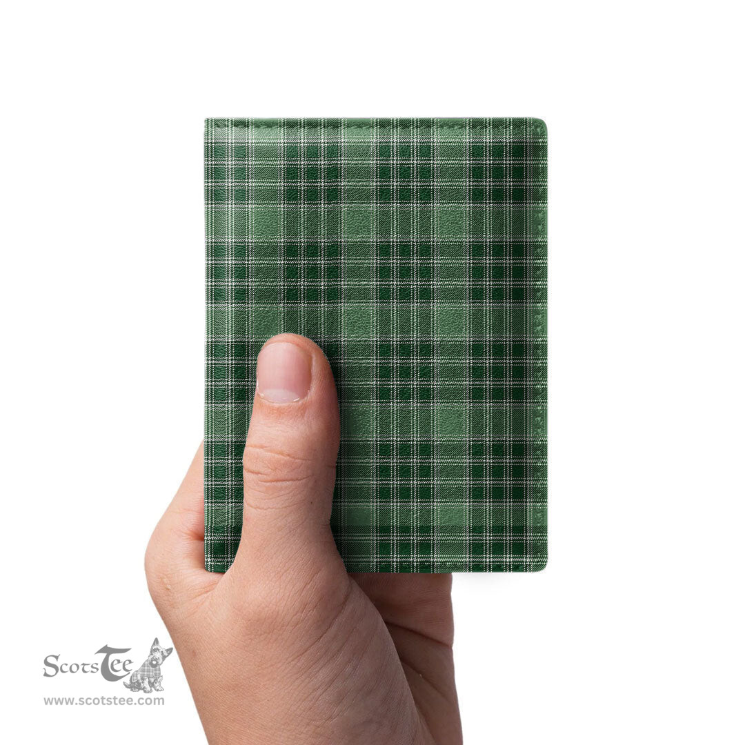 Scottish MacDonald Lord of the Isles Hunting Clan Tartan Mens Leather Wallet Tartan Wallet