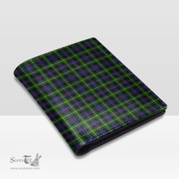 Scottish Farquharson Modern Clan Tartan Mens Leather Wallet Tartan Wallet