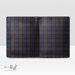 Scottish Fletcher of Dunans Clan Tartan Mens Leather Wallet Tartan Wallet