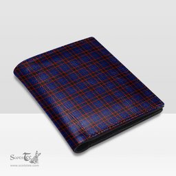 Scottish Home Modern Clan Tartan Mens Leather Wallet Tartan Wallet
