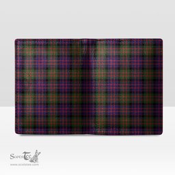Scottish MacDonald Modern Clan Tartan Mens Leather Wallet Tartan Wallet