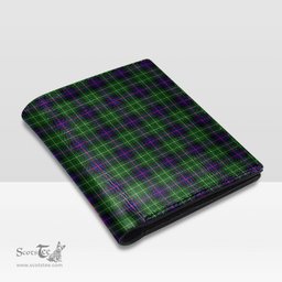 Scottish Leslie Hunting Clan Tartan Mens Leather Wallet Tartan Wallet