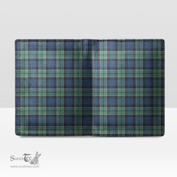 Scottish Leslie Hunting Ancient Clan Tartan Mens Leather Wallet Tartan Wallet