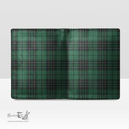 Scottish MacLean Hunting Ancient Clan Tartan Mens Leather Wallet Tartan Wallet