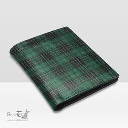 Scottish MacLean Hunting Ancient Clan Tartan Mens Leather Wallet Tartan Wallet