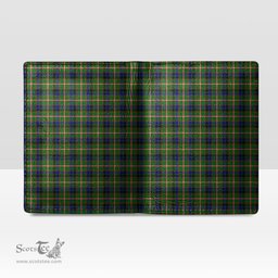 Scottish Reid Green Clan Tartan Mens Leather Wallet Tartan Wallet