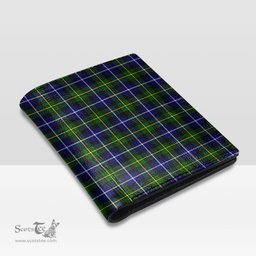 Scottish MacNeill of Barra Modern Clan Tartan Mens Leather Wallet Tartan Wallet