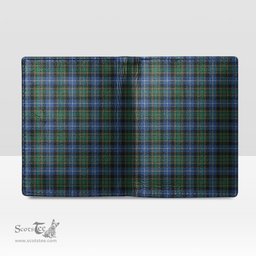 Scottish MacRae Hunting Ancient Clan Tartan Mens Leather Wallet Tartan Wallet