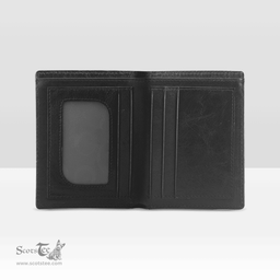 Scottish MacPhail Clan Clan Tartan Mens Leather Wallet Tartan Wallet