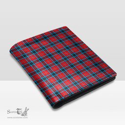 Scottish MacTavish Modern Clan Tartan Mens Leather Wallet Tartan Wallet